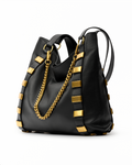 Links Tote - Black Gold