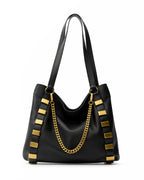 Links Tote - Black Gold