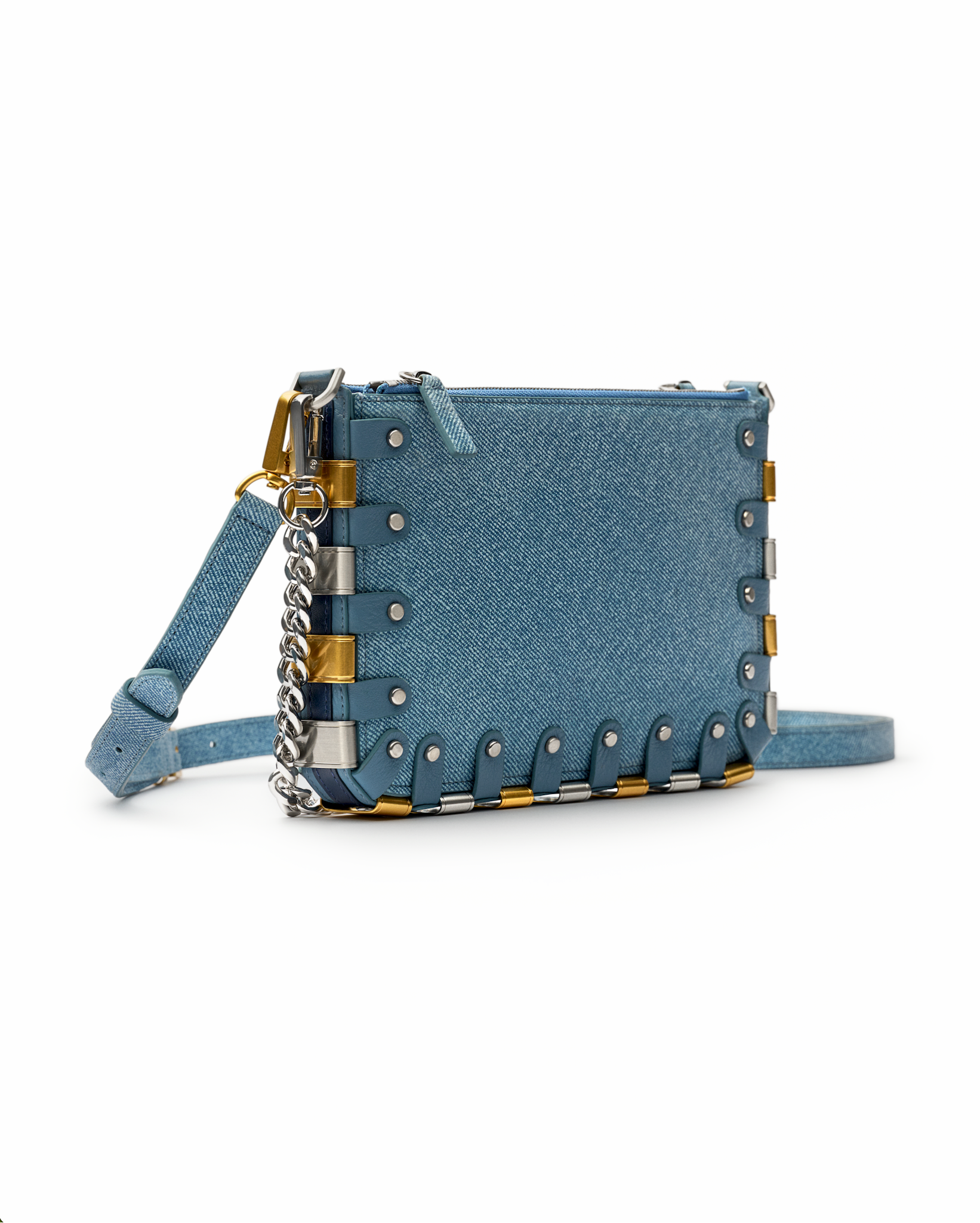 The Rapture Medium - Denim Leather-1